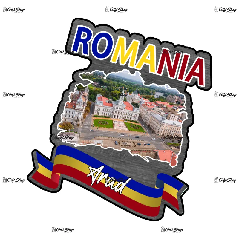 Arad romania, magnet frigider mgs154